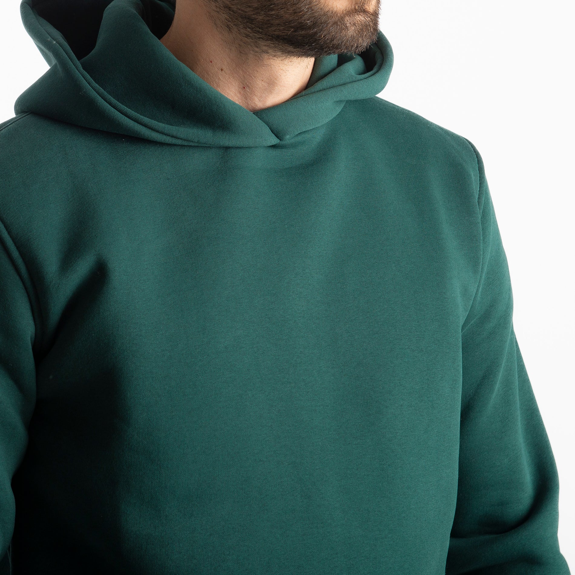 Felpa Uomo Con Cappuccio 0310 Verde