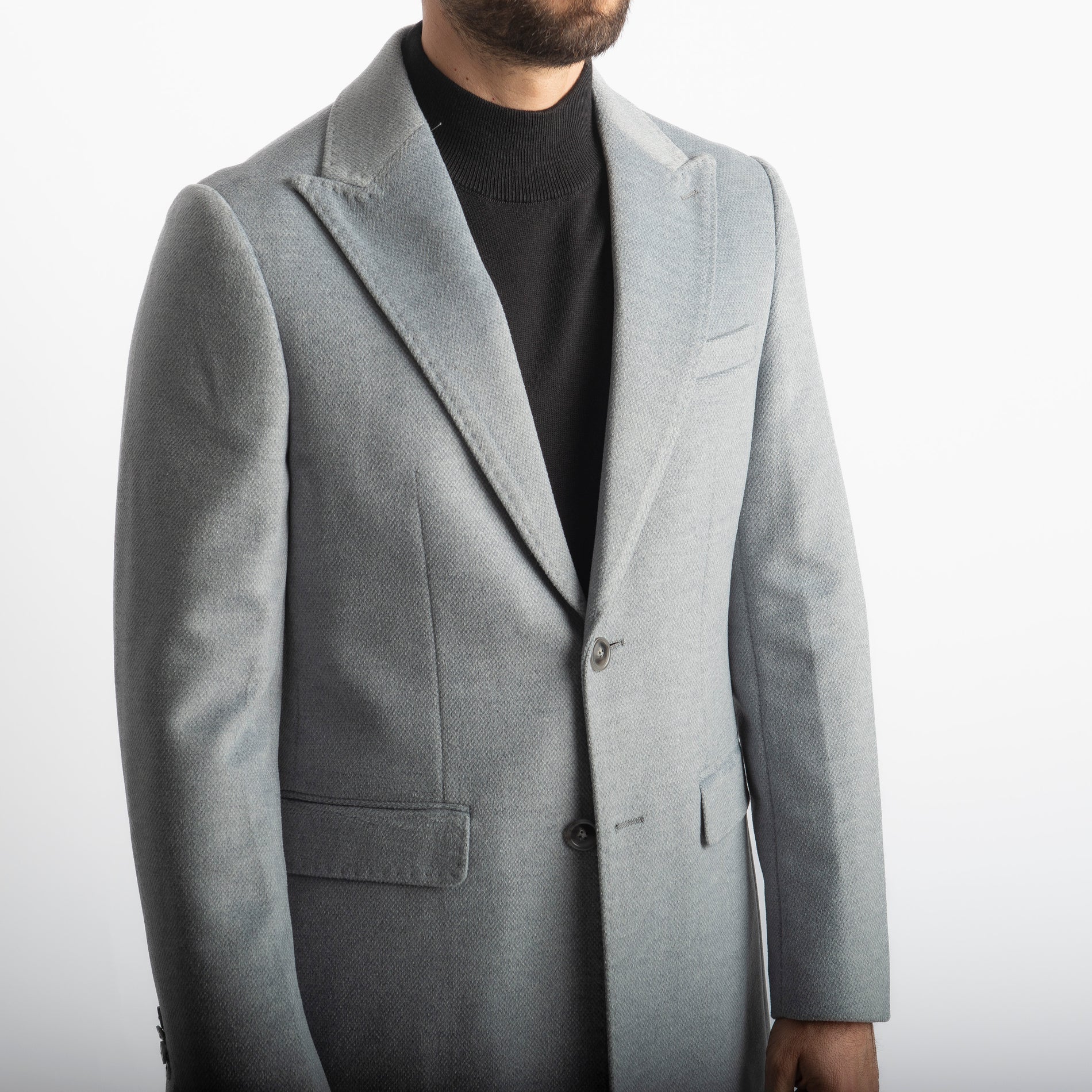 Cappotto Uomo DF18 Grigio