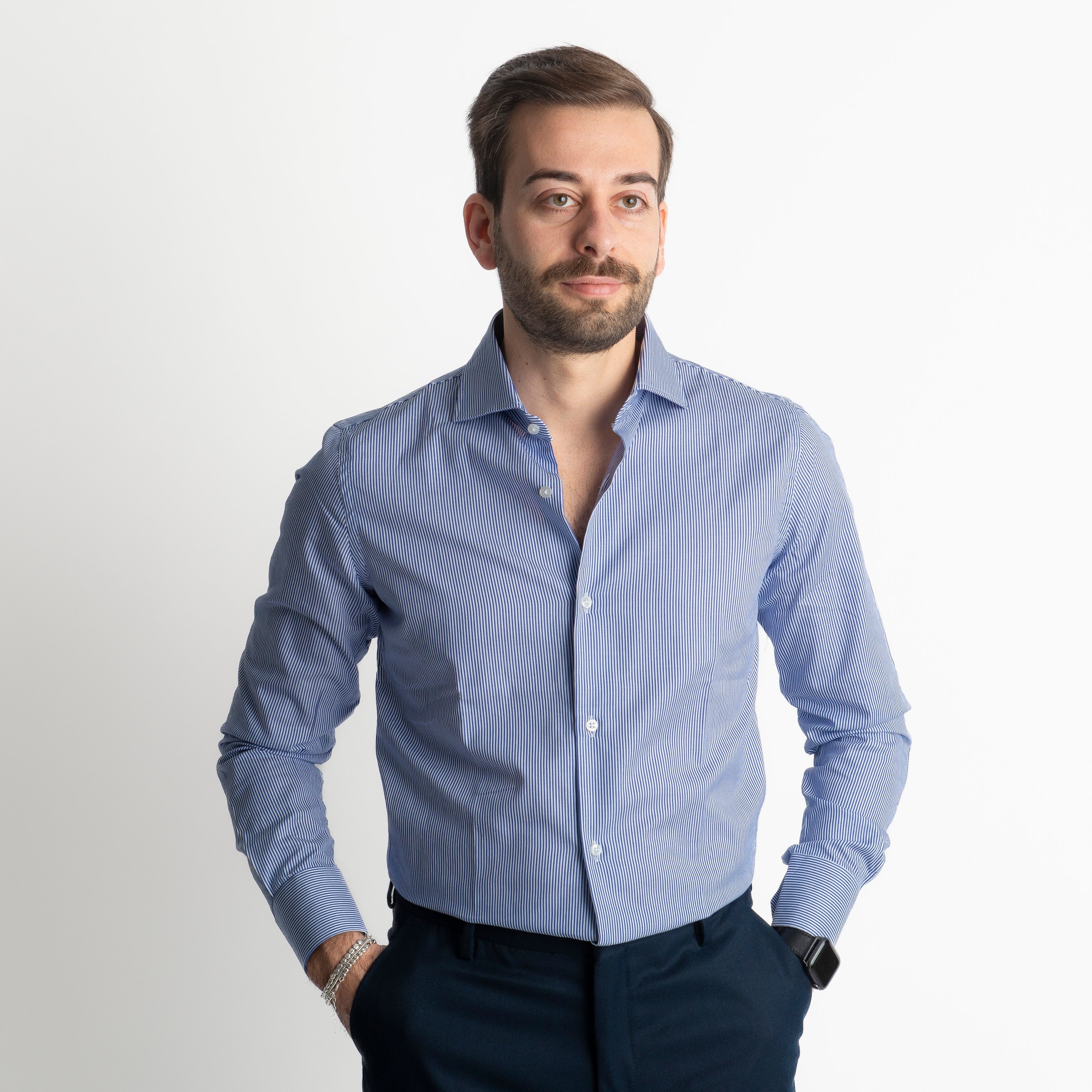 Camicia Bari 420 Rigo Blu