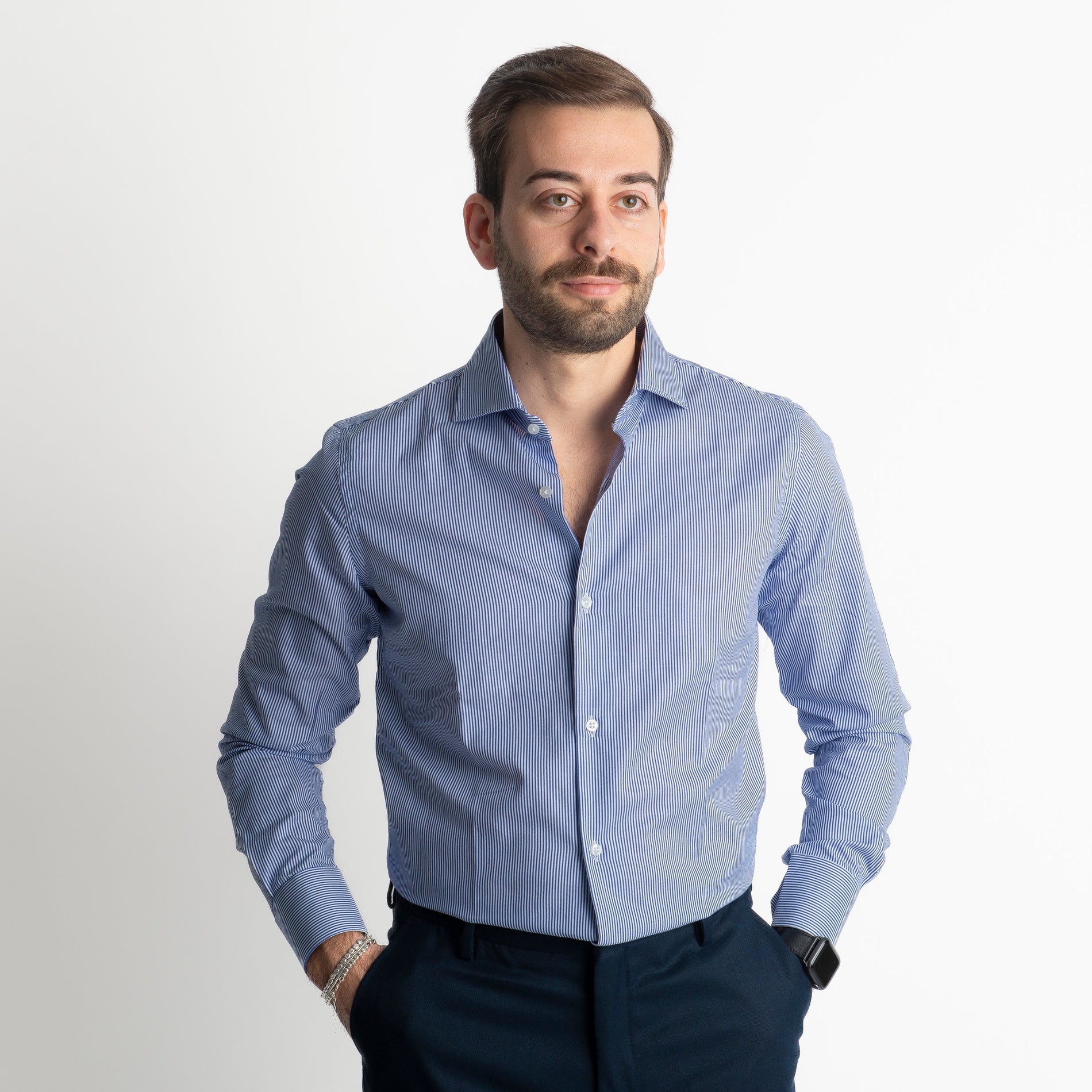 Camicia Bari 420 Rigo Blu