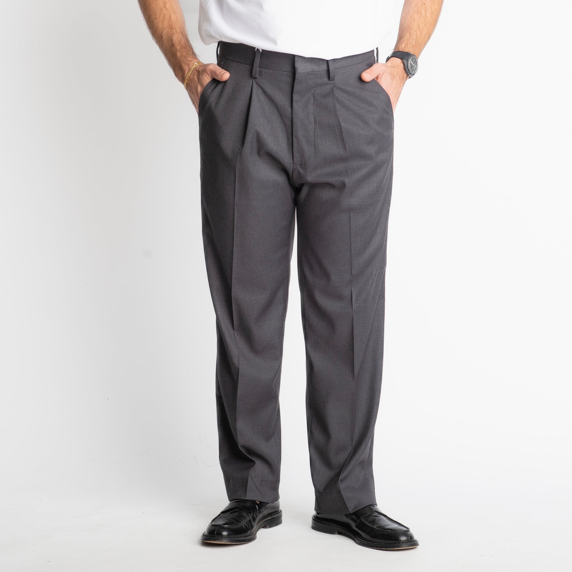 Pantalone Fondo Ampio Tennesse TO8015 Grigio