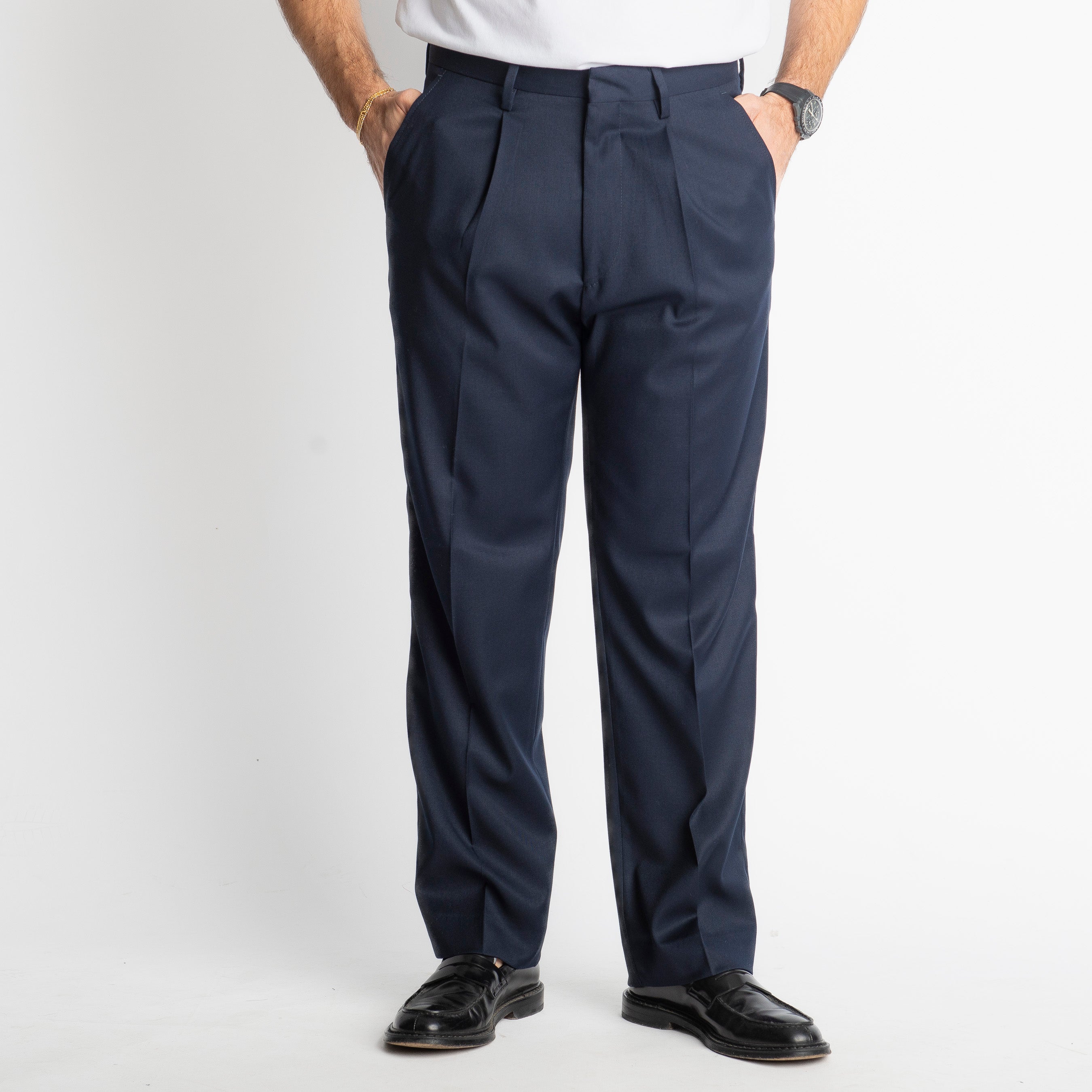 Pantalone Fondo Ampio Tennesse TO8015 Blu