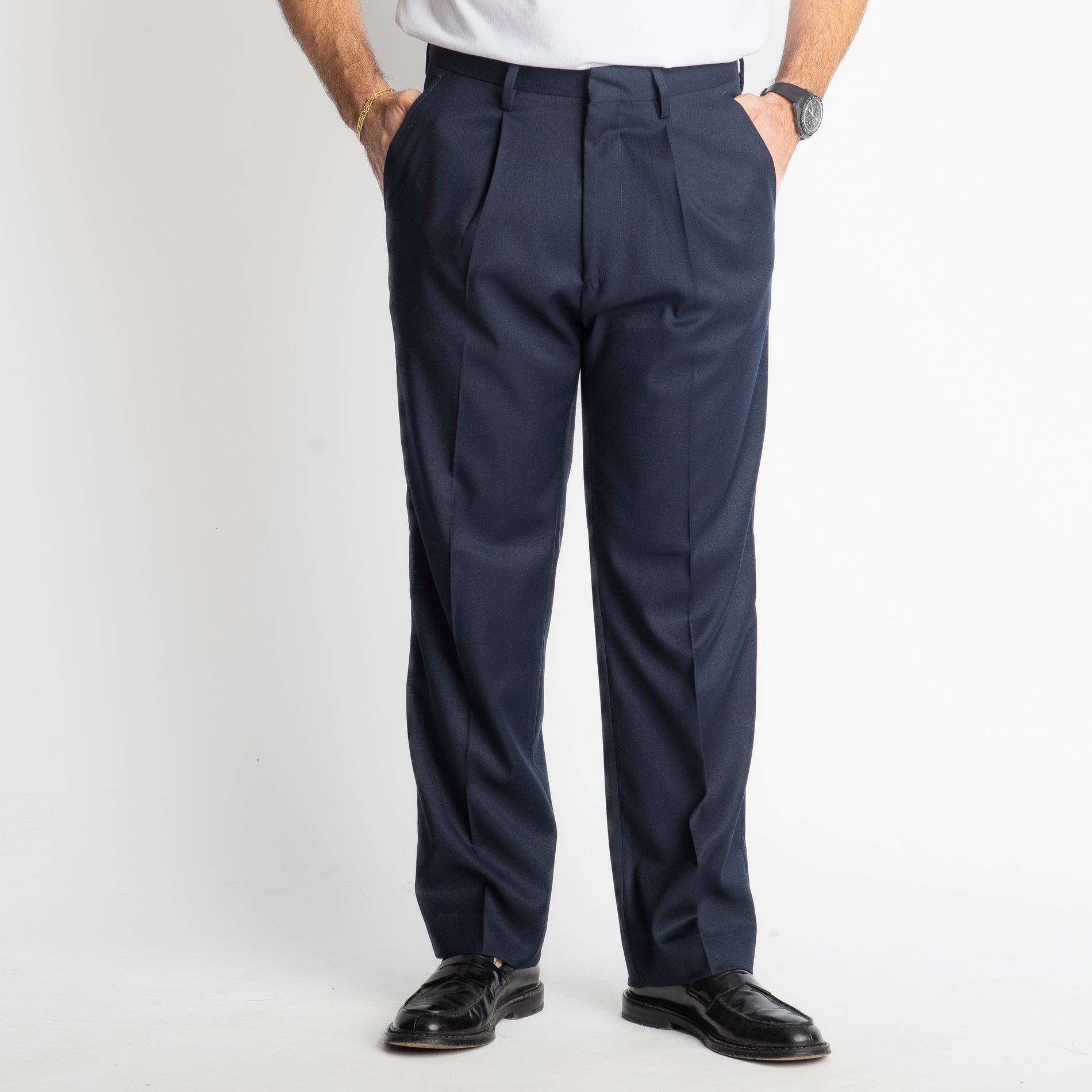 Pantalone Fondo Ampio Tennesse TO8015 Blu