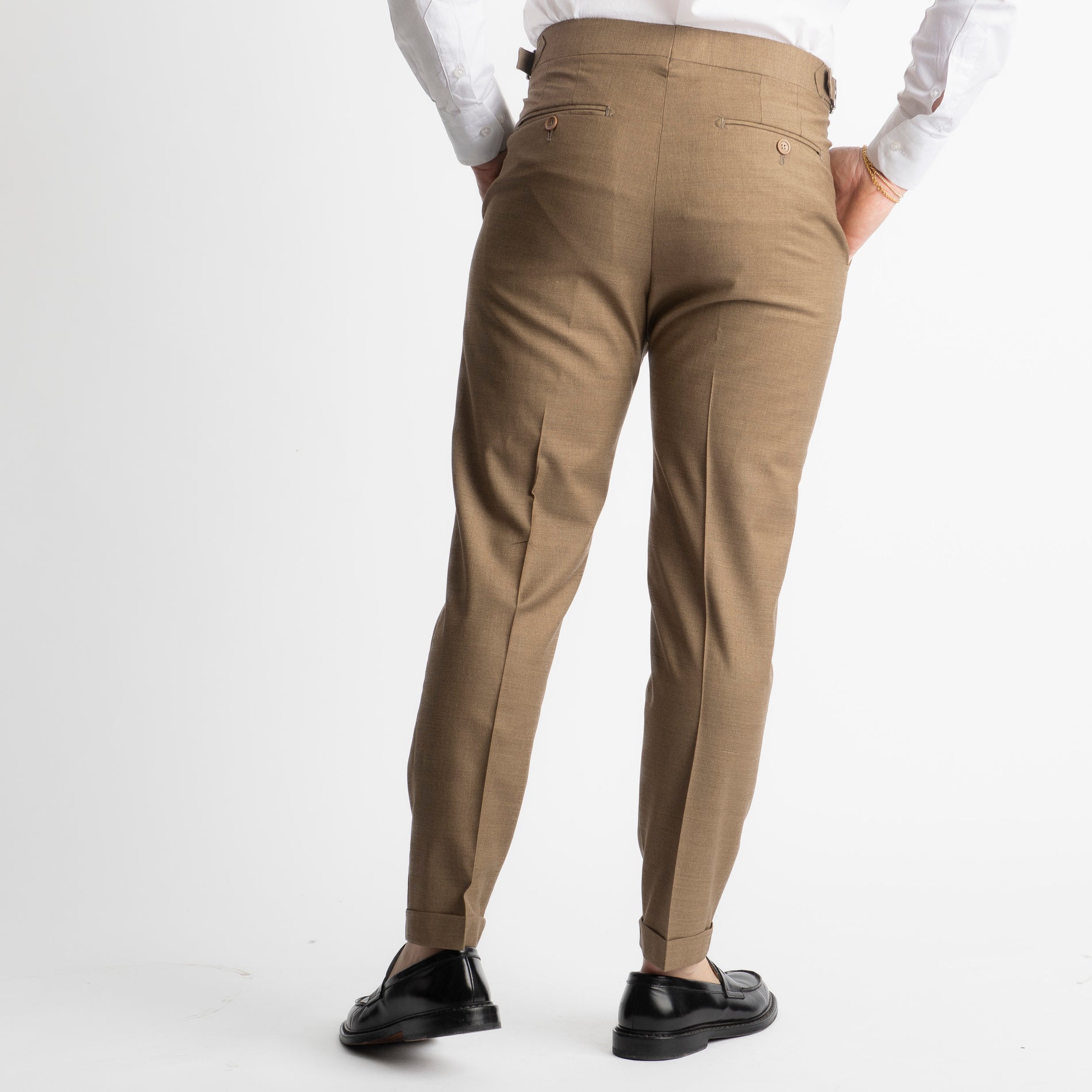 Pantalone Tasmania Morositas Doppia Fibbia Sabbia