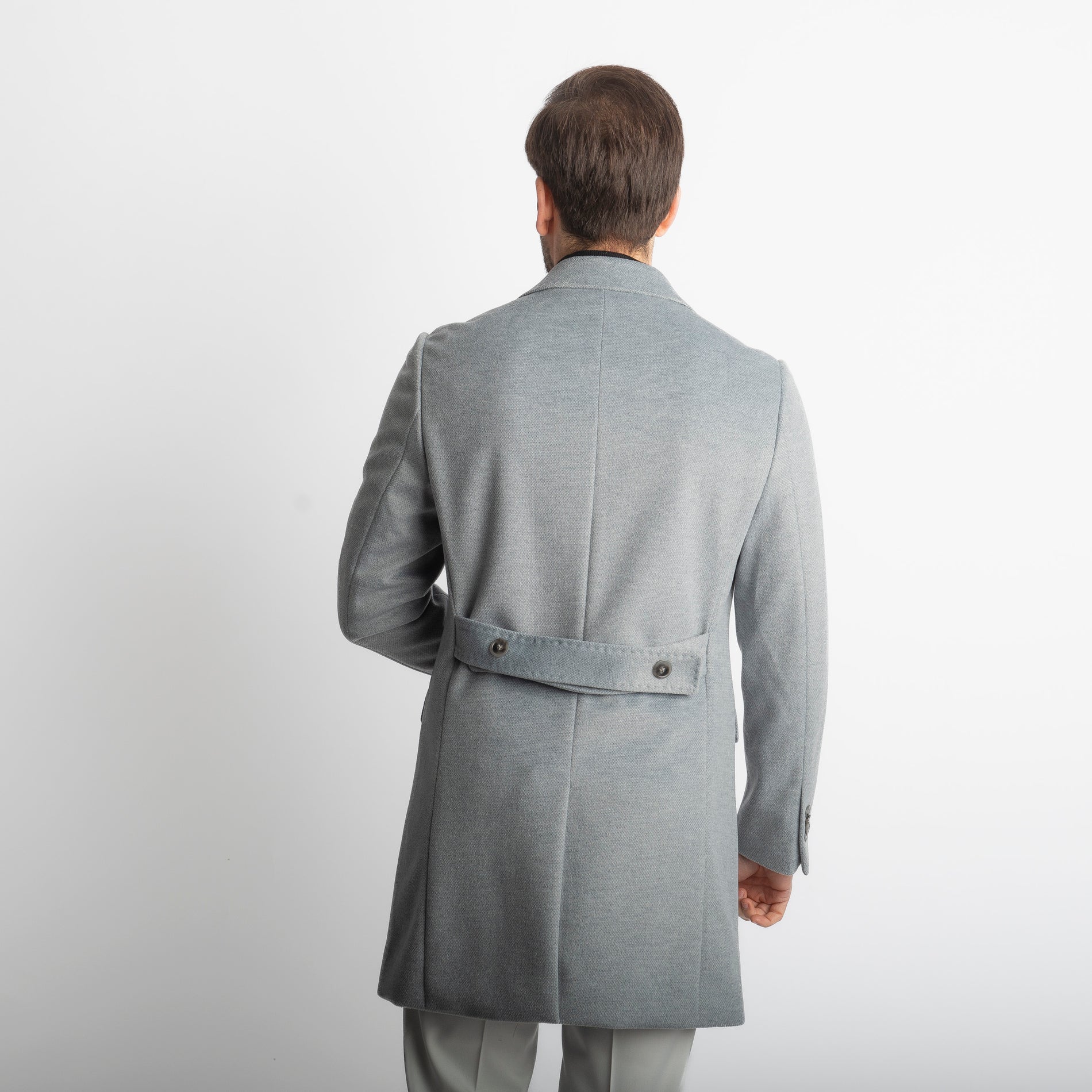 Cappotto Uomo DF18 Grigio