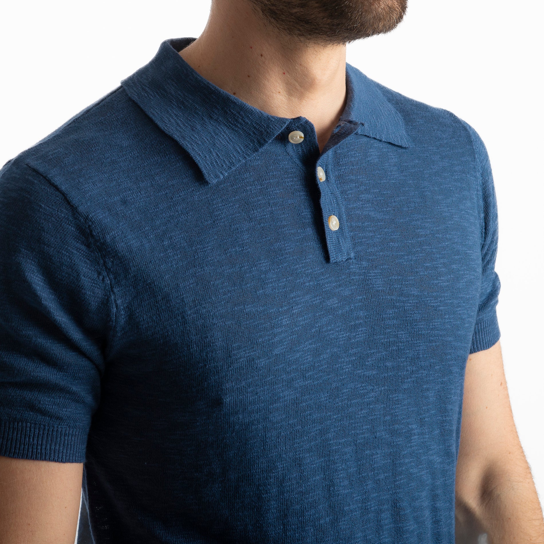 Polo Uomo Maiori Blu Avion