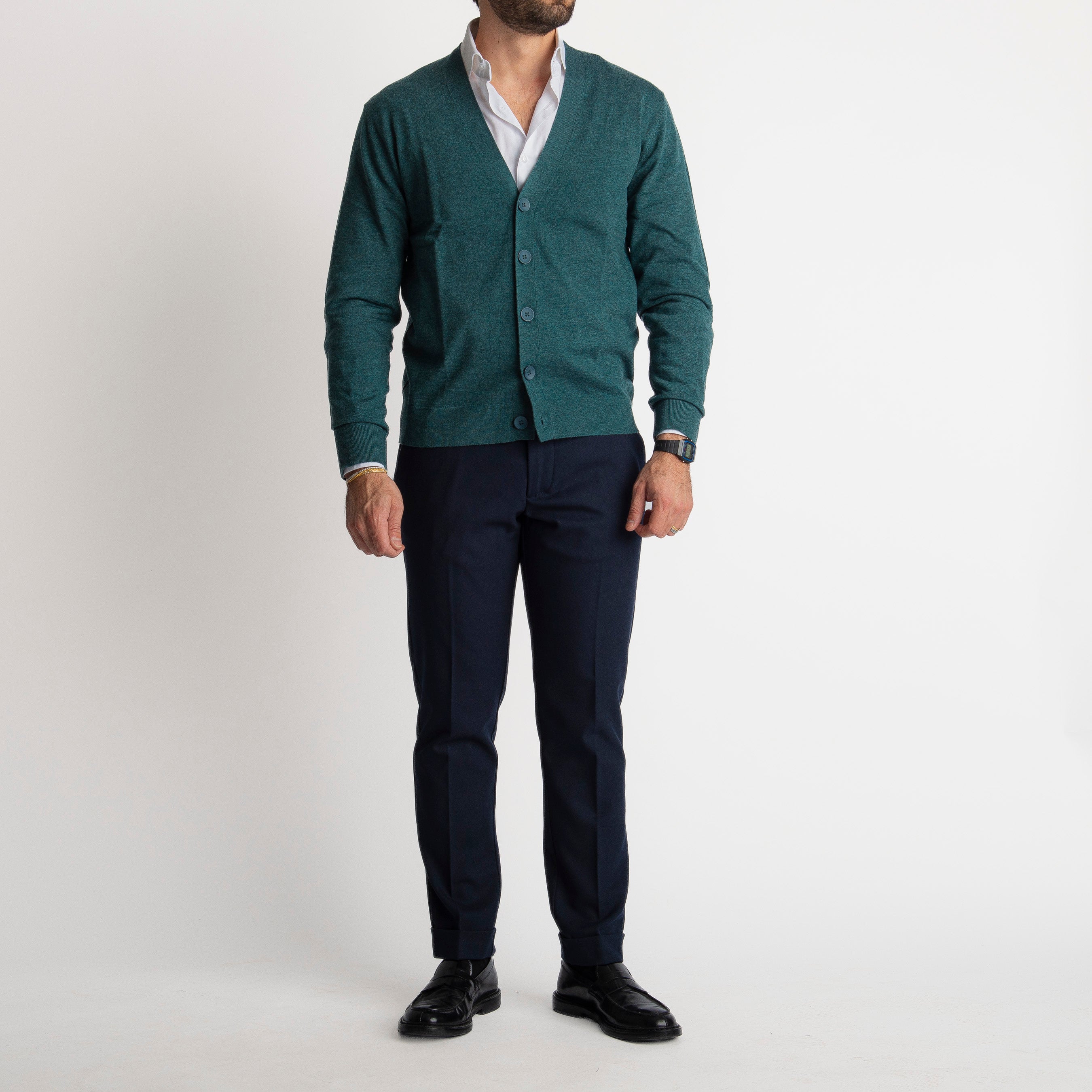 Cardigan ZL33 Verde Loden