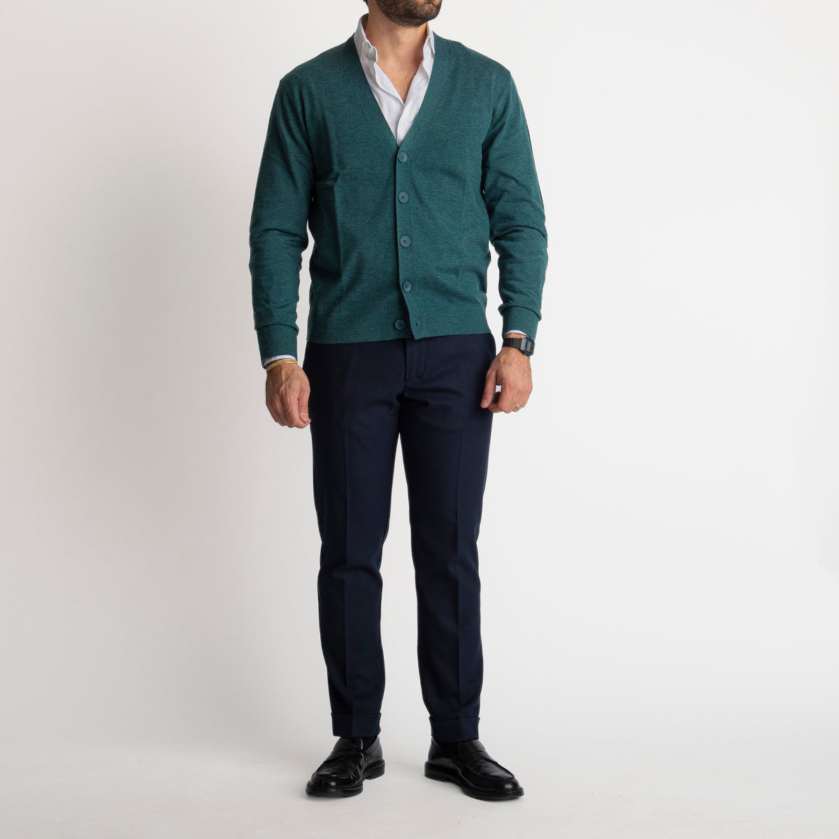 Cardigan ZL33 Verde Loden