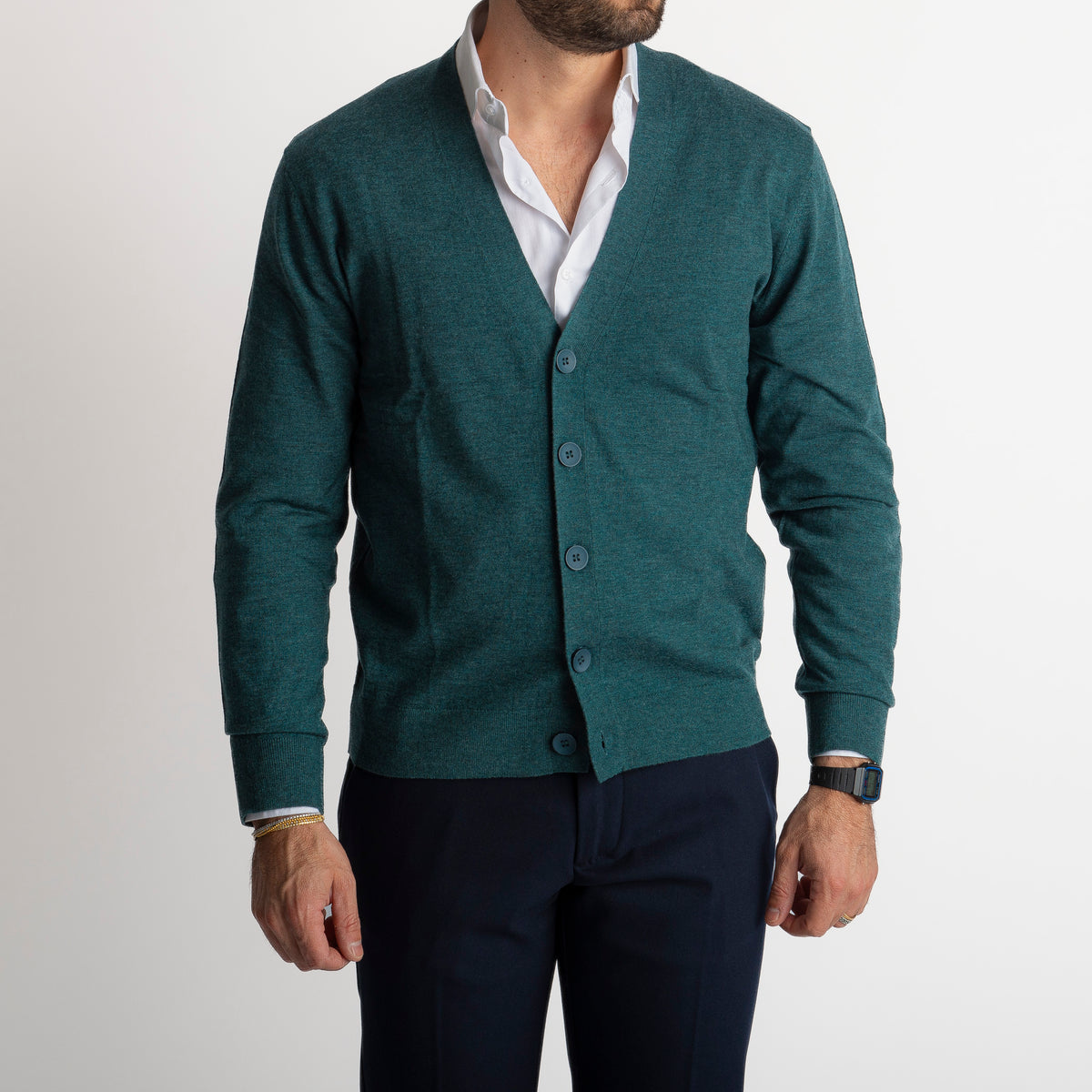 Cardigan ZL33 Verde Loden