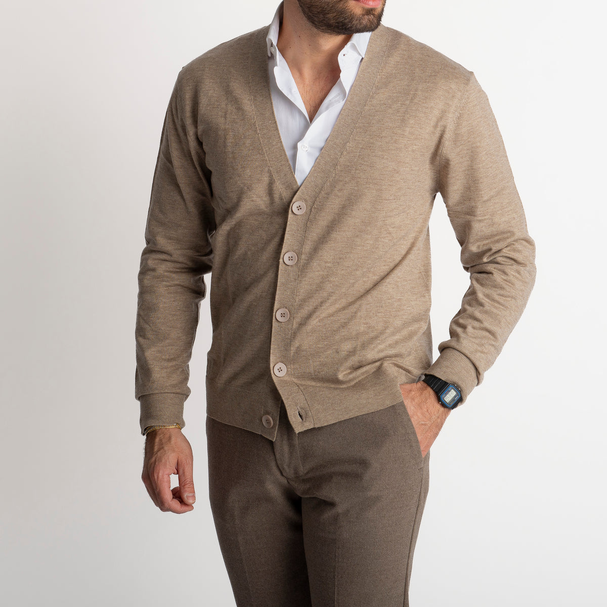 Cardigan ZL33 Beige