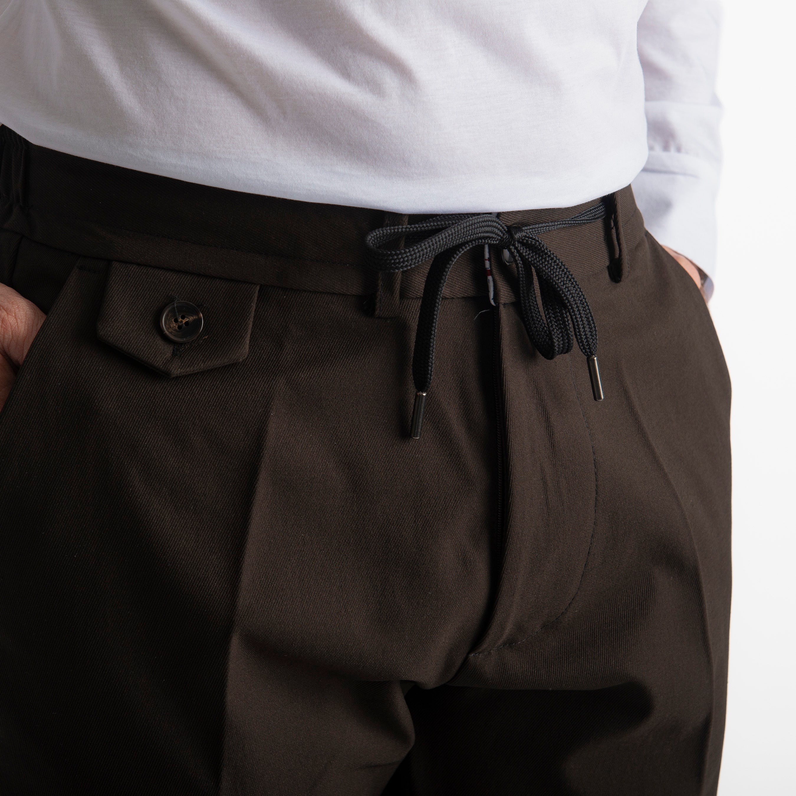 Pantalaccio Malta in Gabardina Testa di Moro