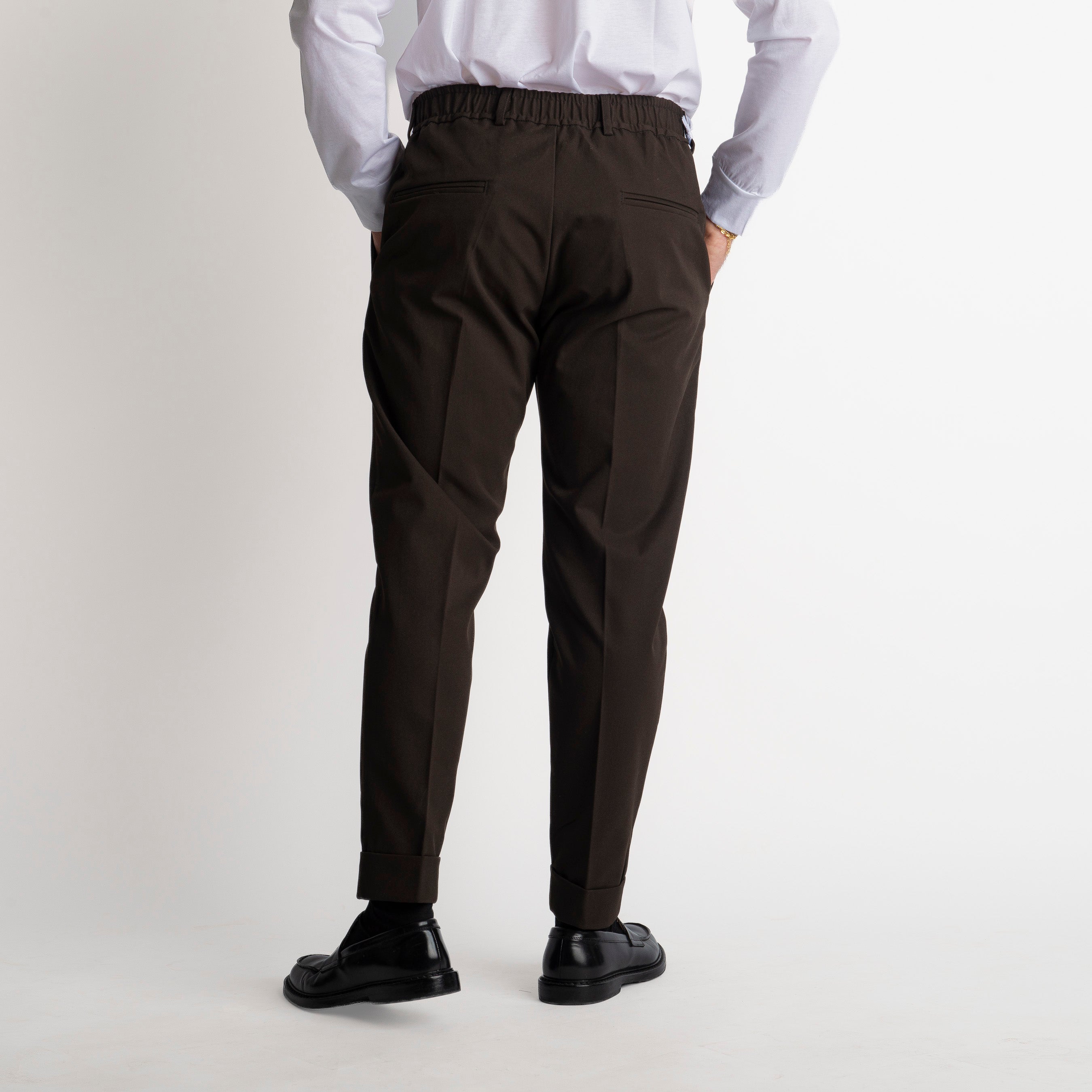 Pantalaccio Malta in Gabardina Testa di Moro