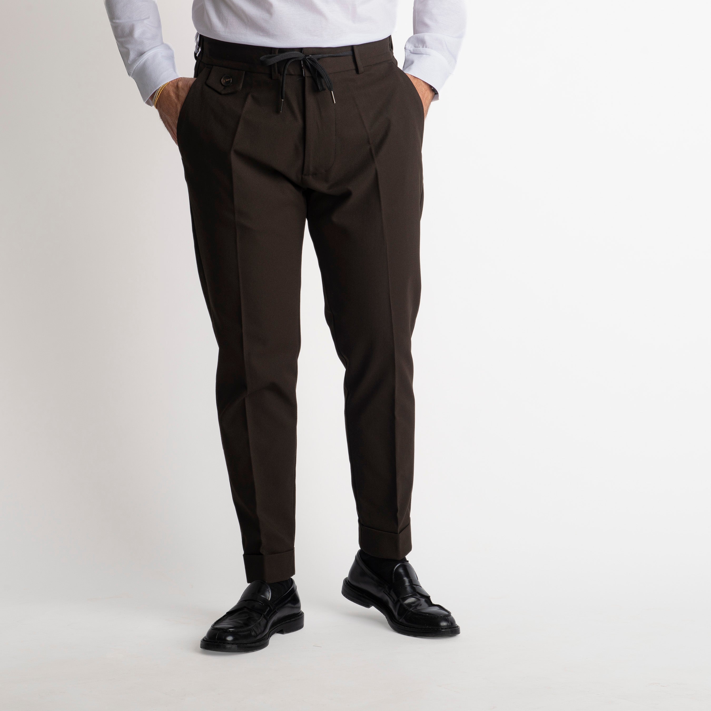 Pantalaccio Malta in Gabardina Testa di Moro