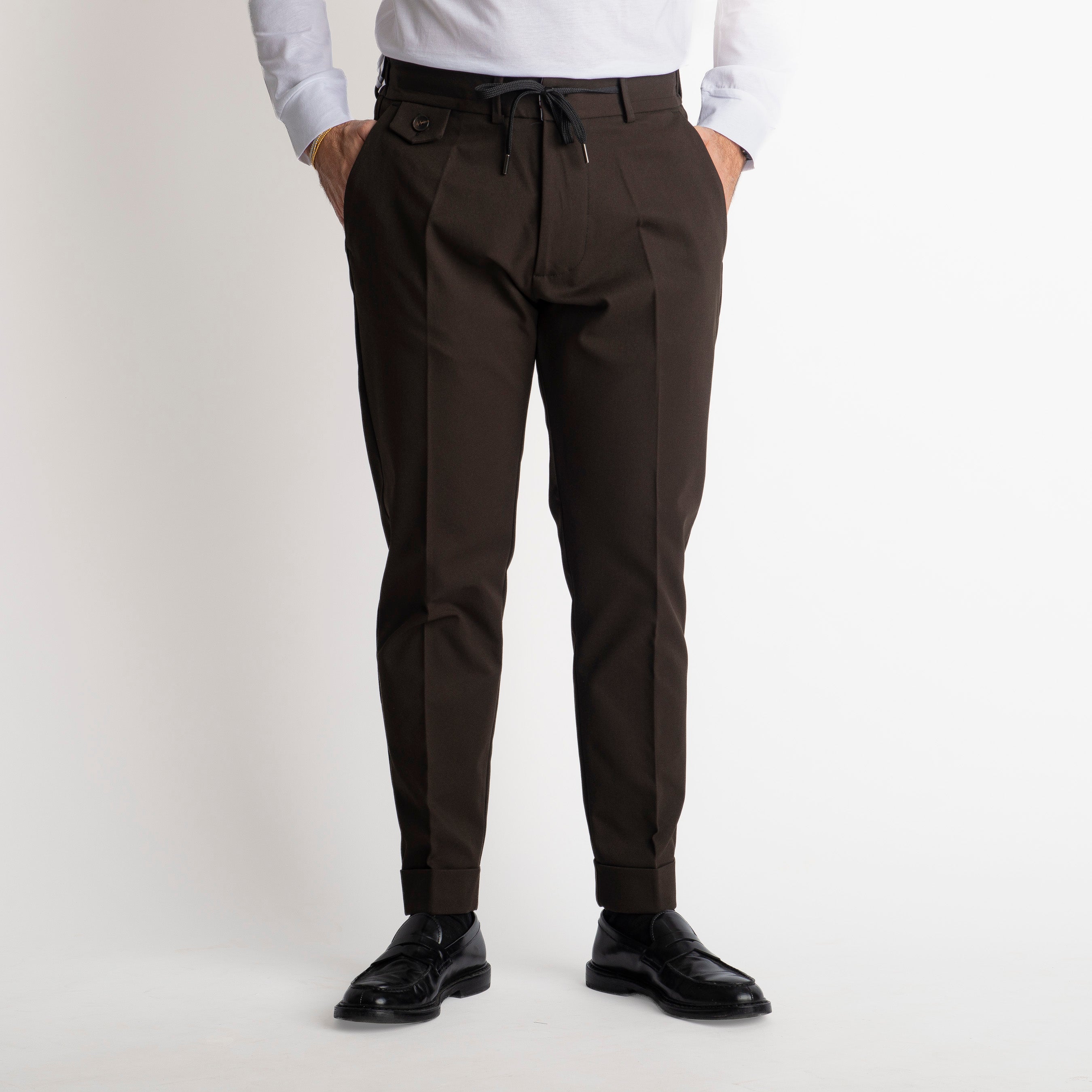 Pantalaccio Malta in Gabardina Testa di Moro