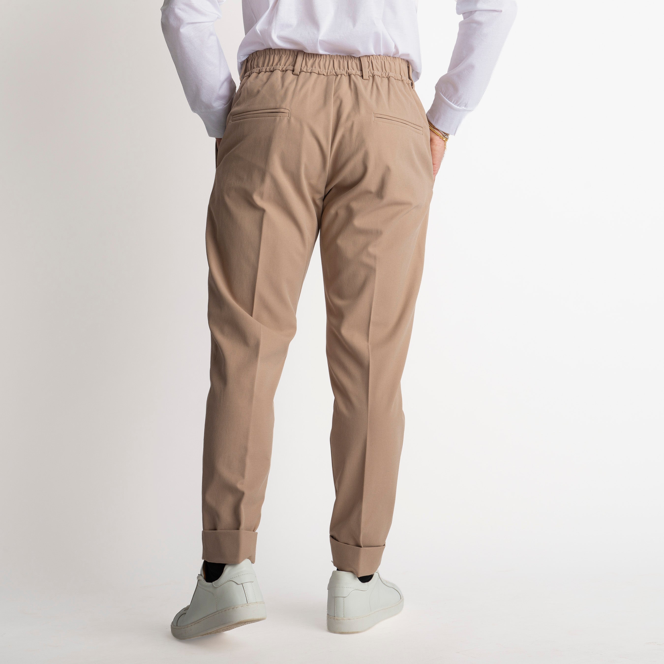 Pantalaccio Malta in Gabardina Beige