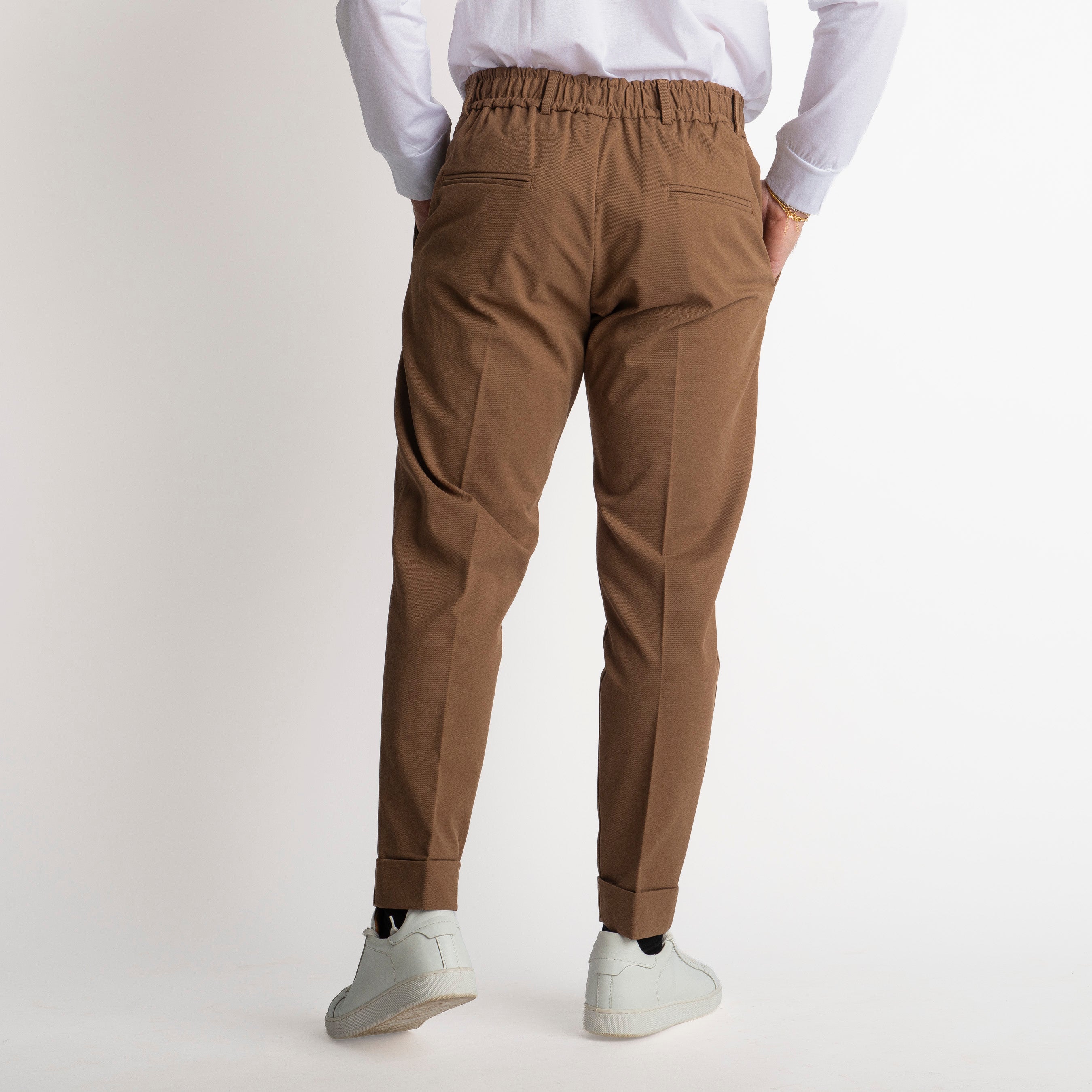 Pantalaccio Malta in Gabardina Nocciola