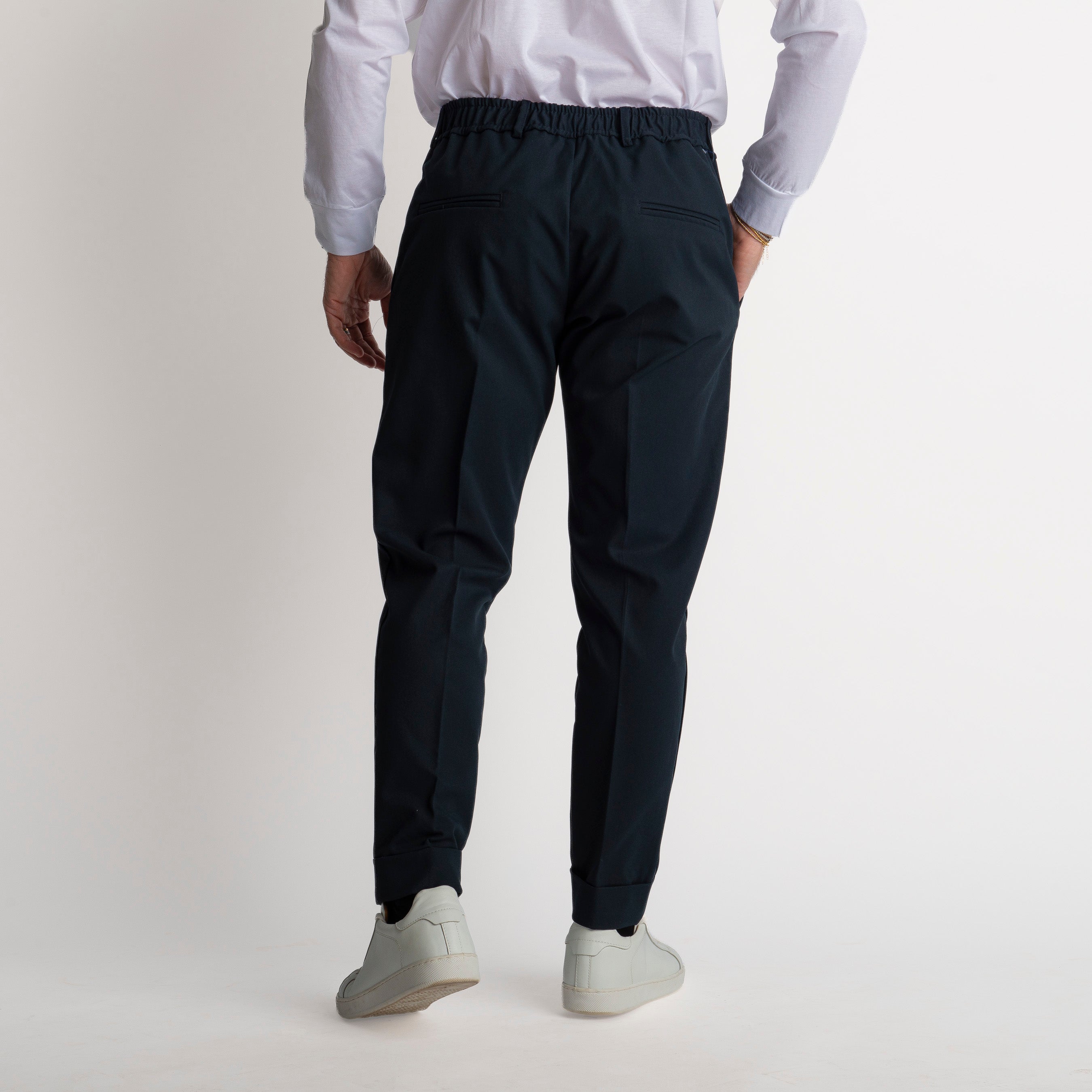 Pantalaccio Malta in Gabardina Blu