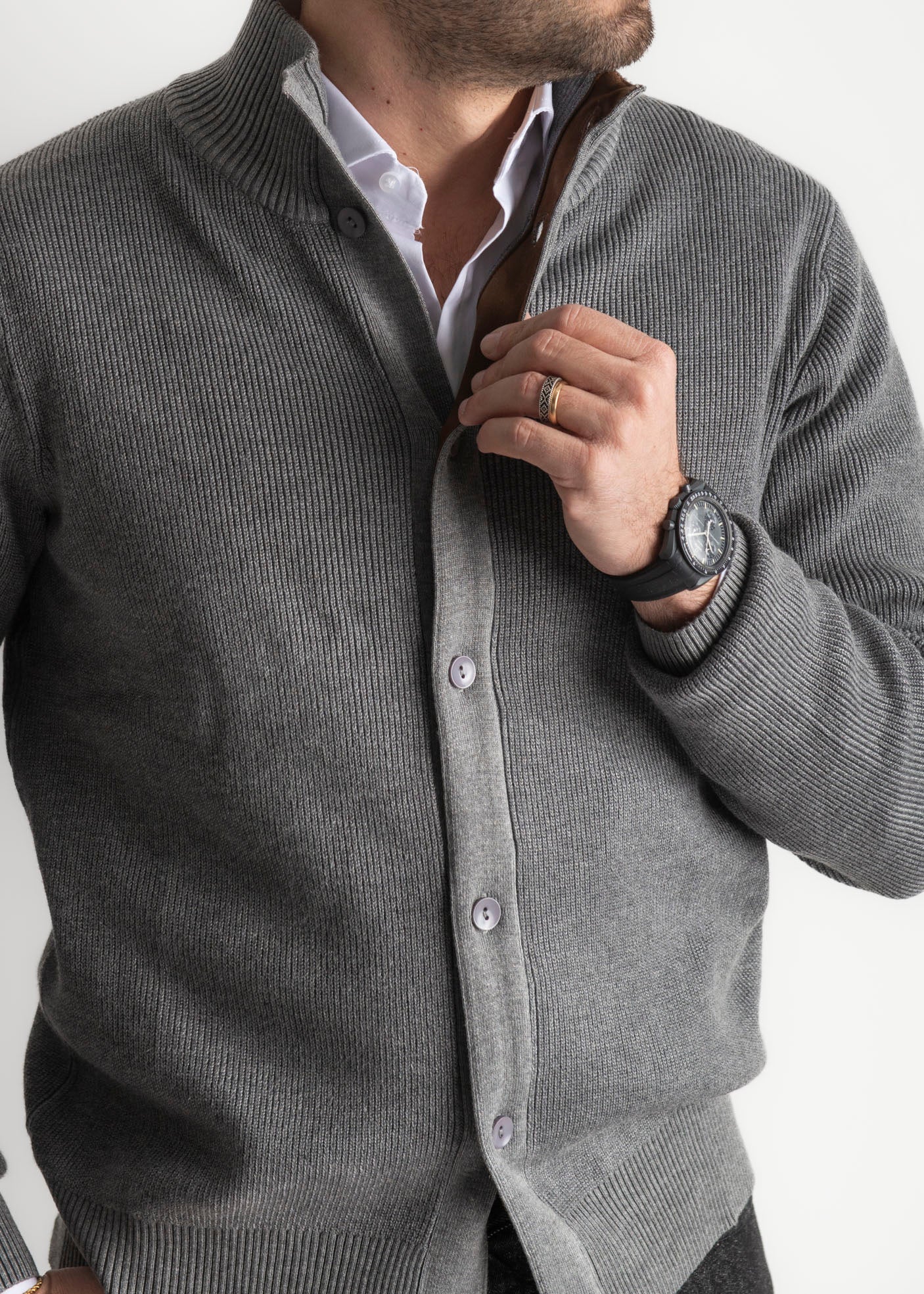 Cardigan Parigi Grigio - SEASON LAB