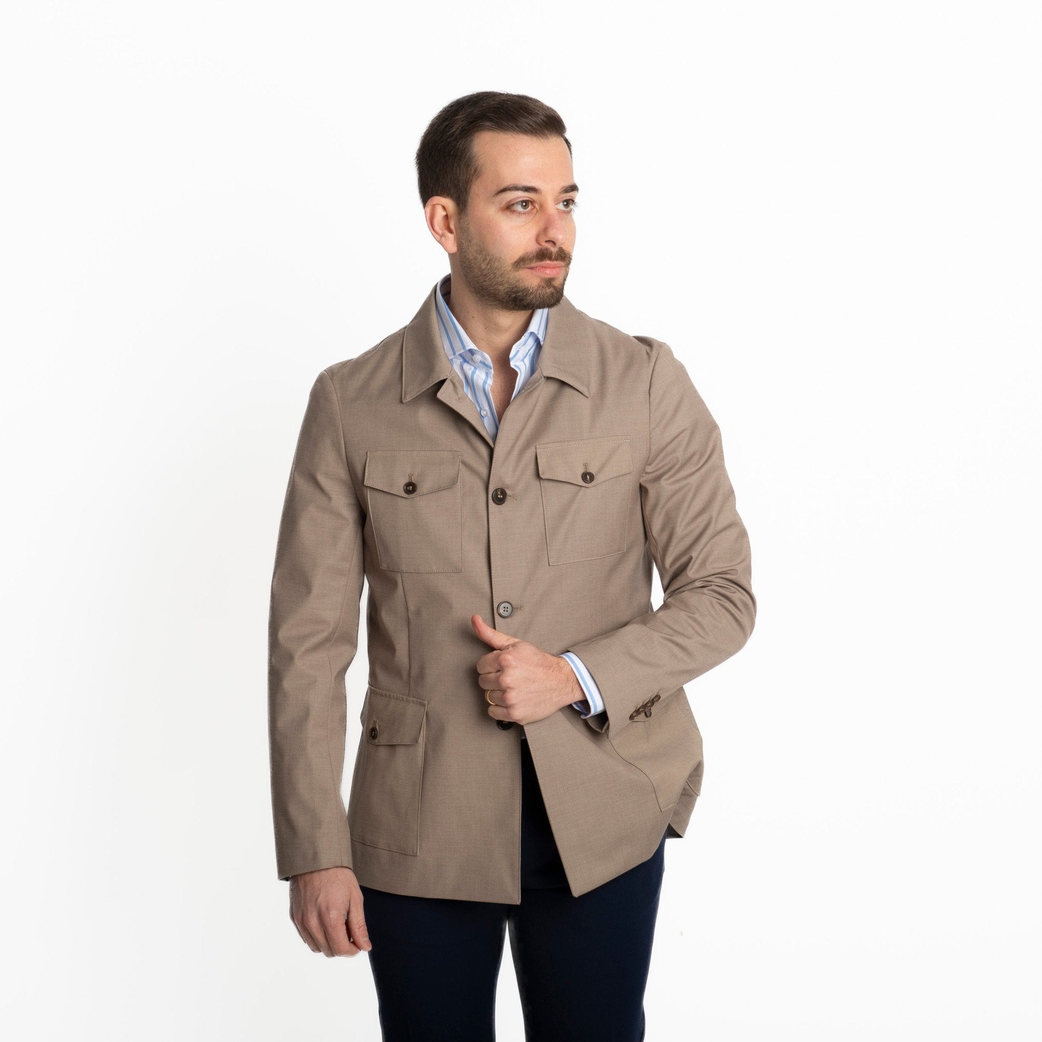 Giacca Sahariana Gia - 15 Beige - SEASON LAB