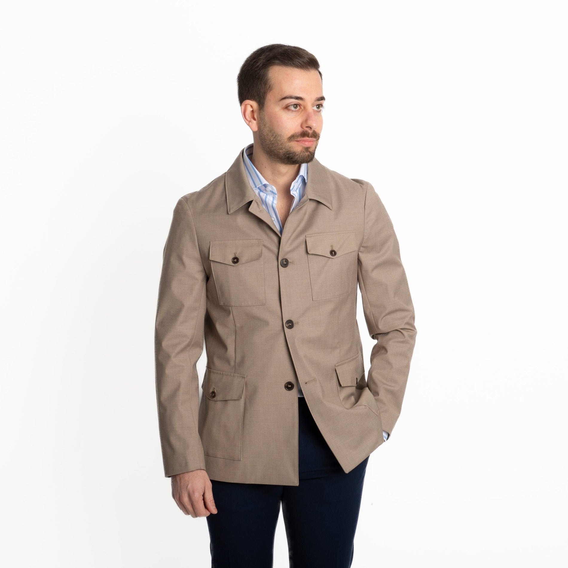 Giacca Sahariana Gia - 15 Beige - SEASON LAB