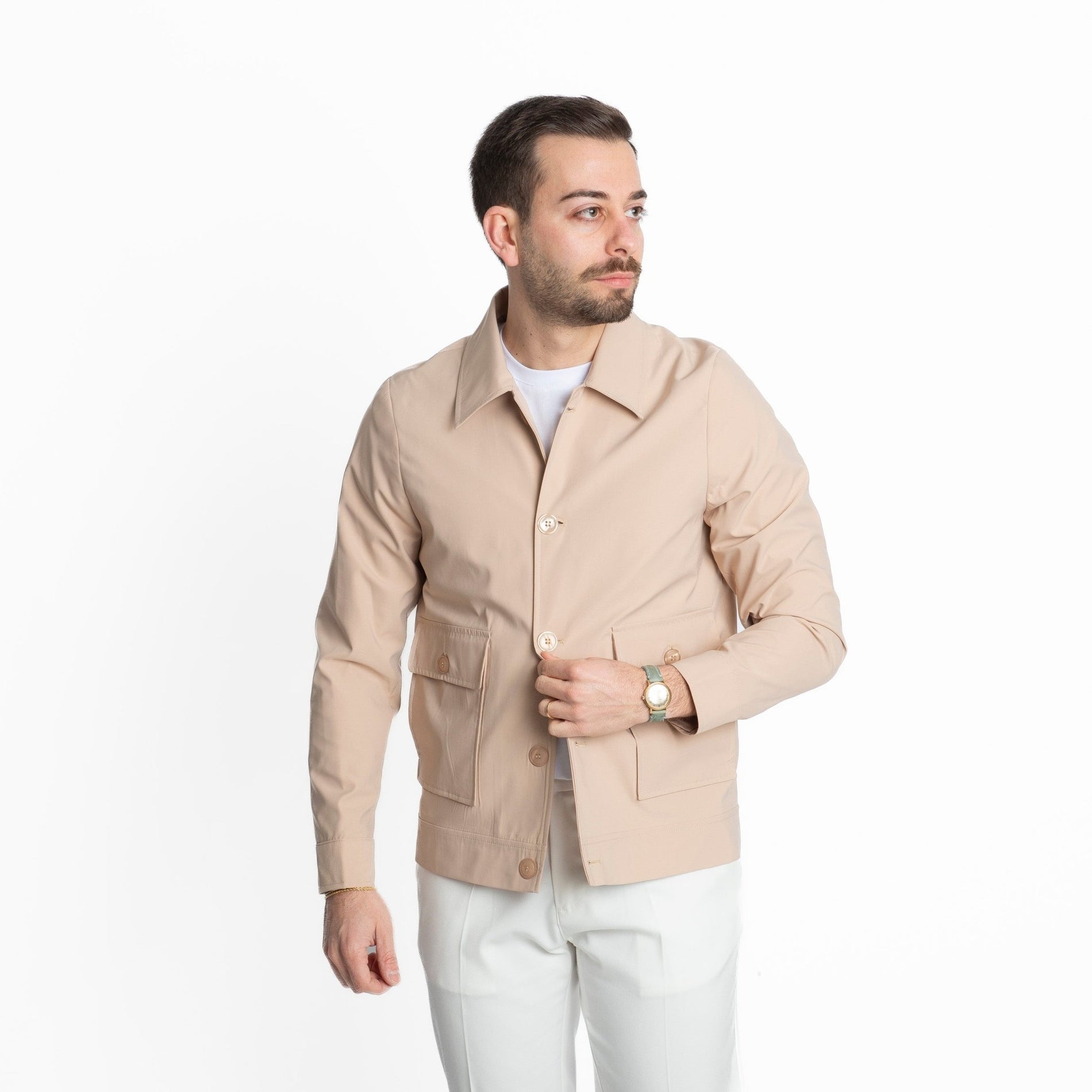 Giubbotto G - 10 Beige - SEASON LAB