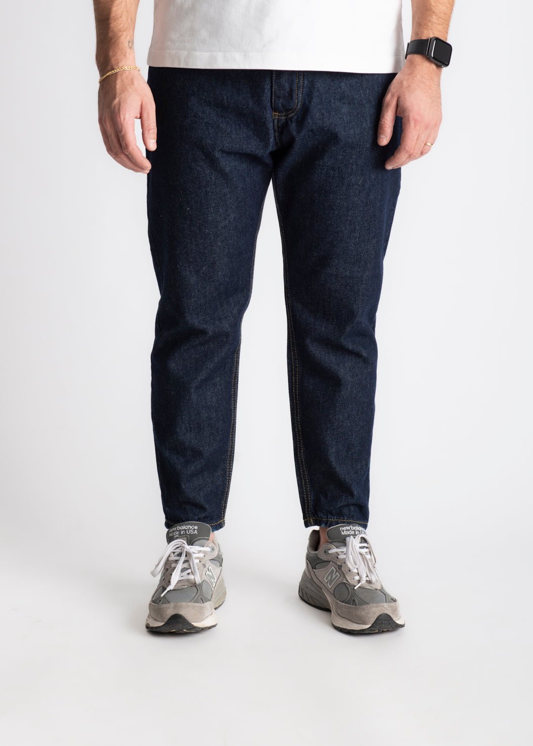 Jeans Uomo Carrot Fit Lavaggio Zero - SEASON LAB