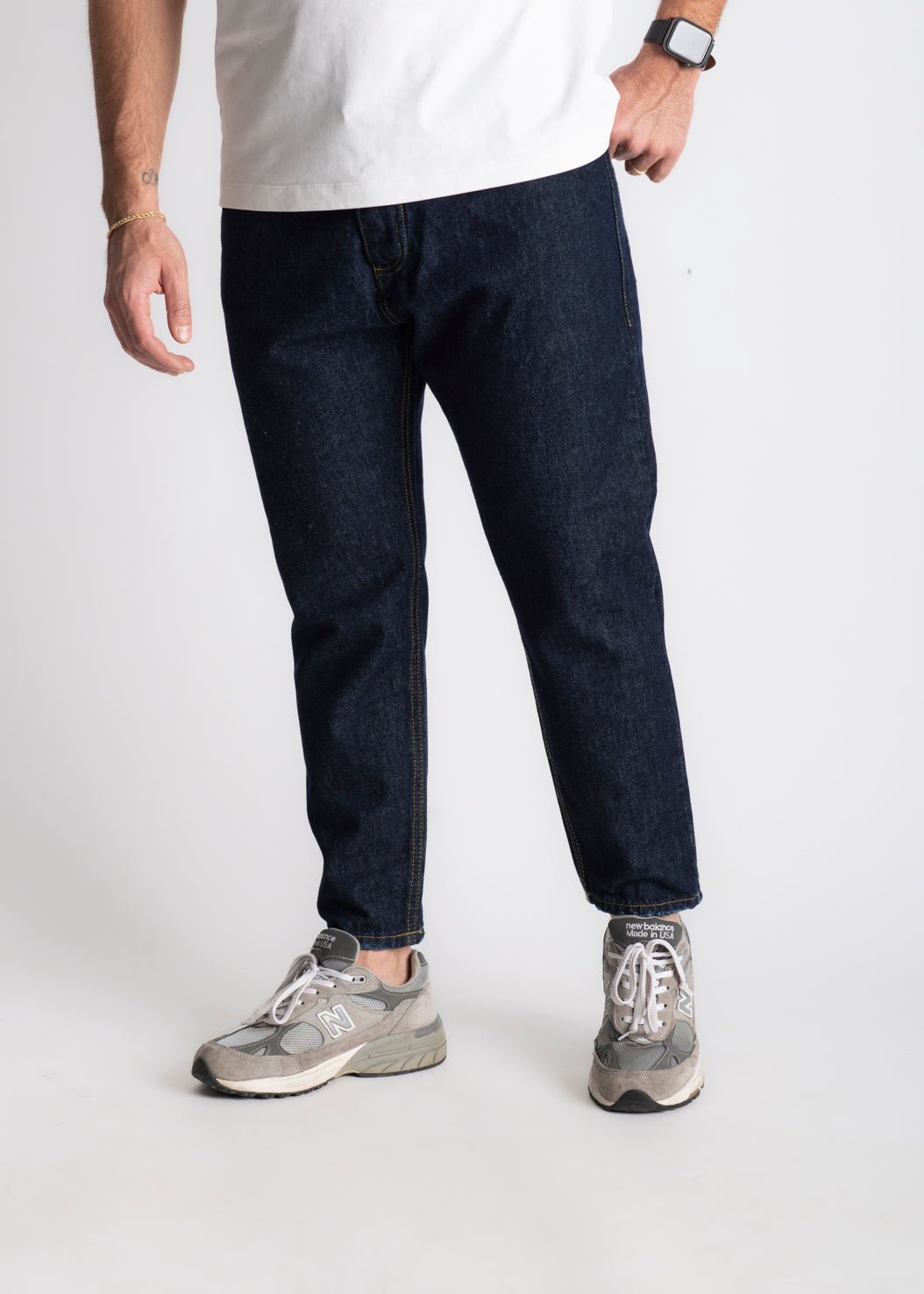 Jeans Uomo Carrot Fit Lavaggio Zero - SEASON LAB