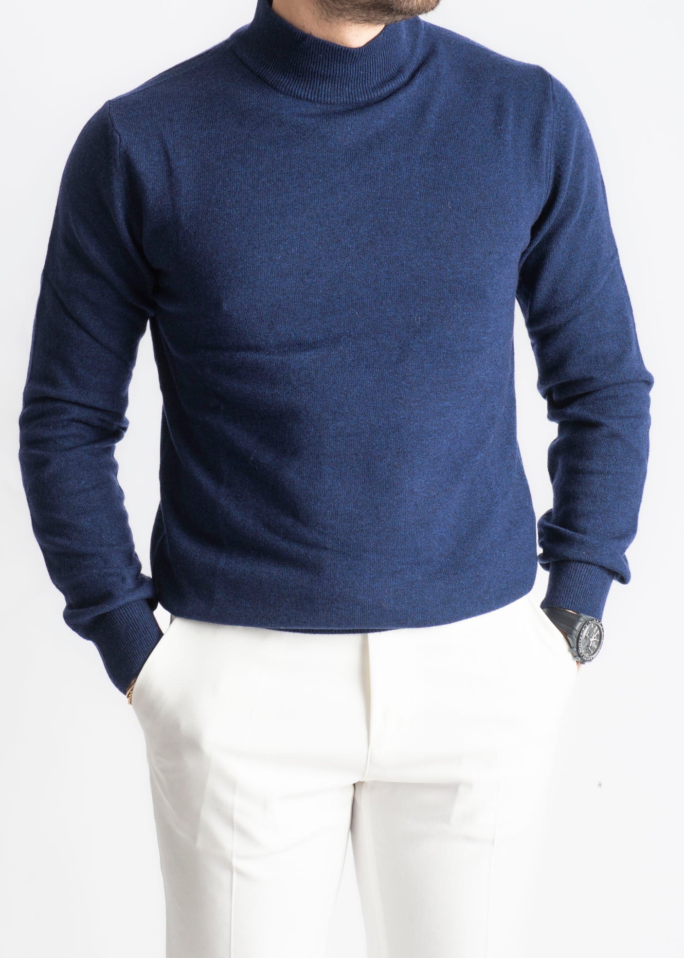 Lupetto Cashmere Blu - SEASON LAB