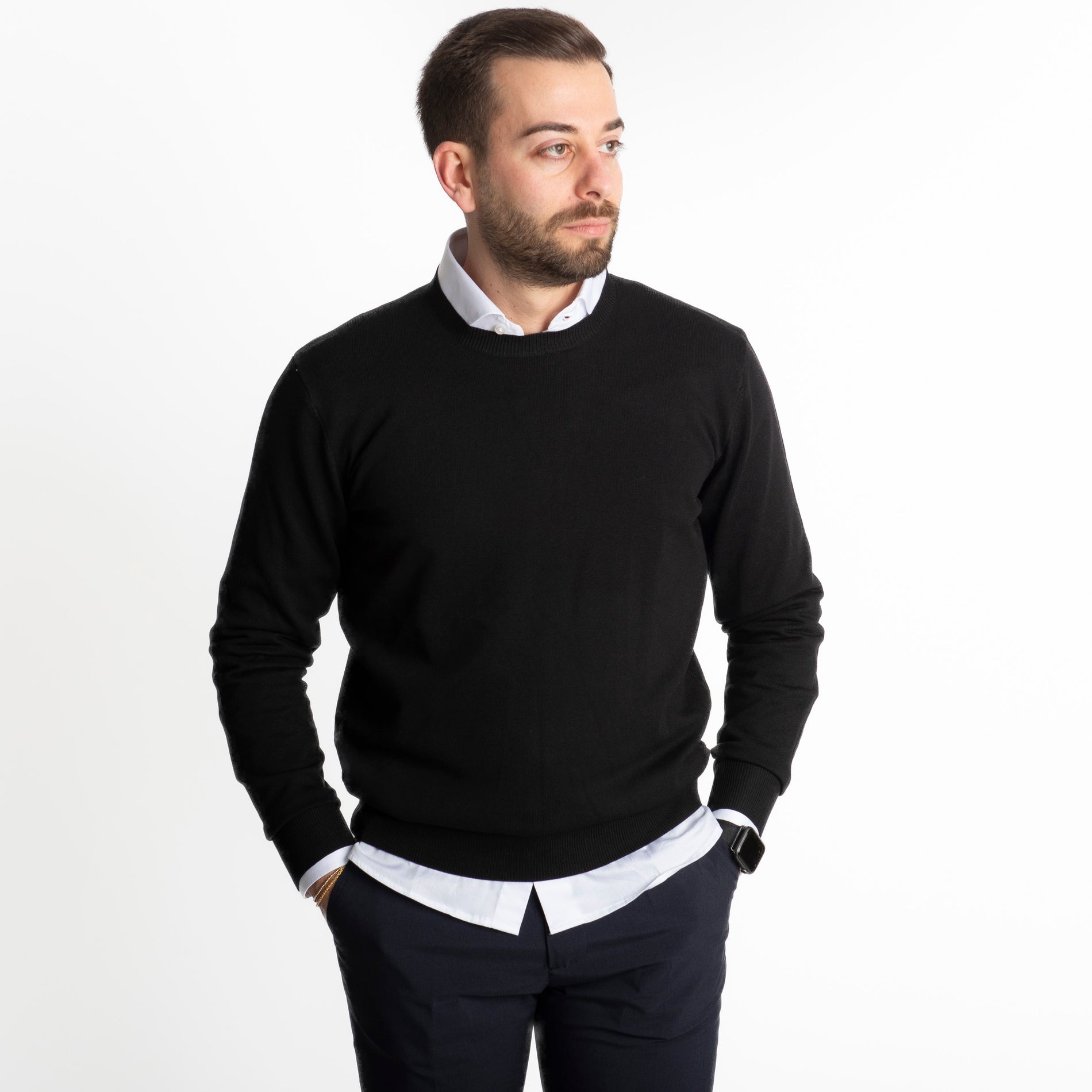 Maglioncino in Maglia MY866 Nero