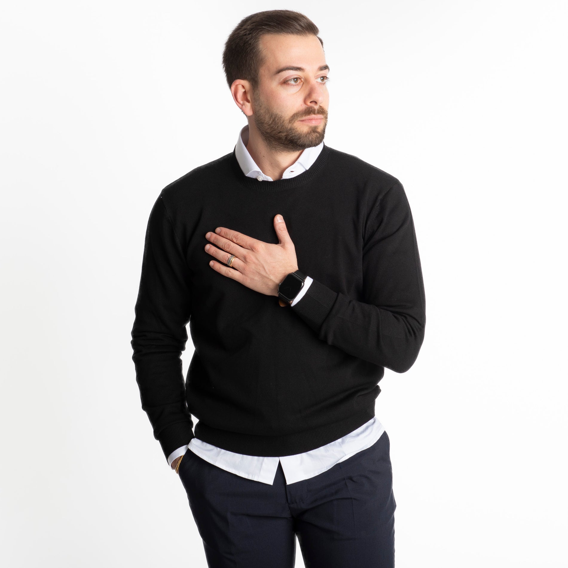 Maglioncino in Maglia MY866 Nero