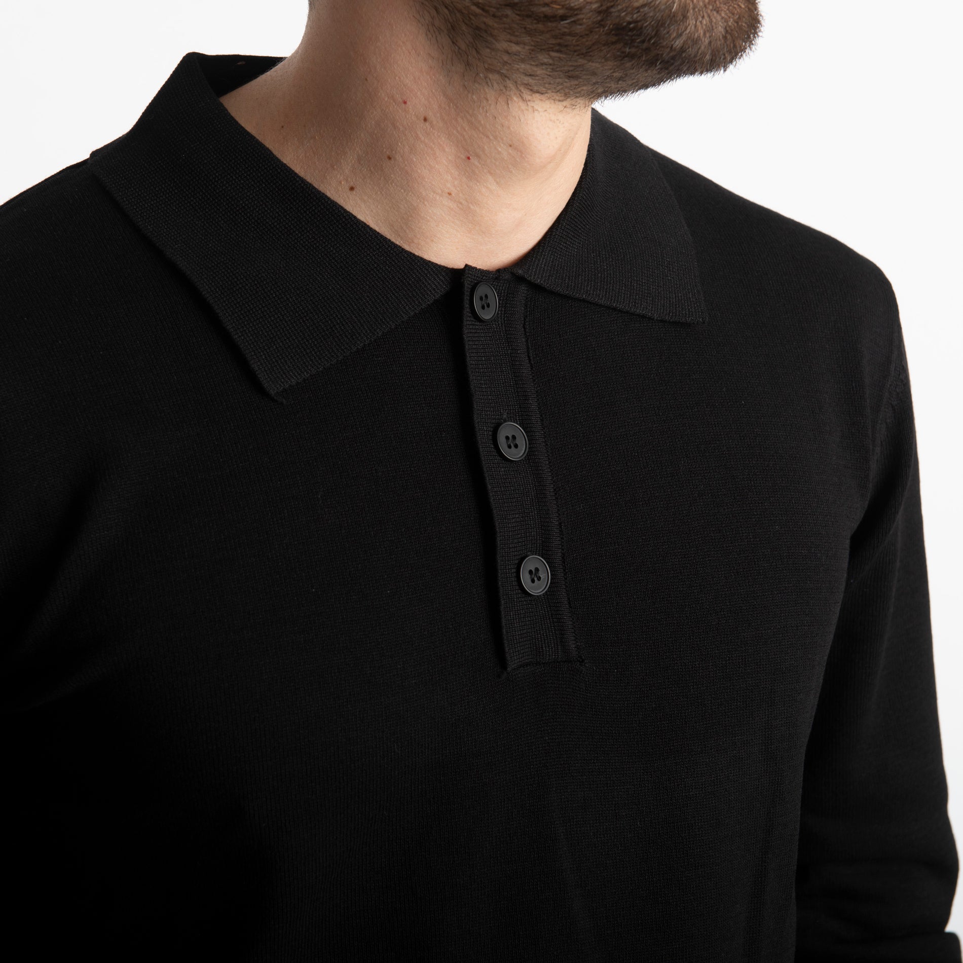 Polo in Maglia MP888 Nera