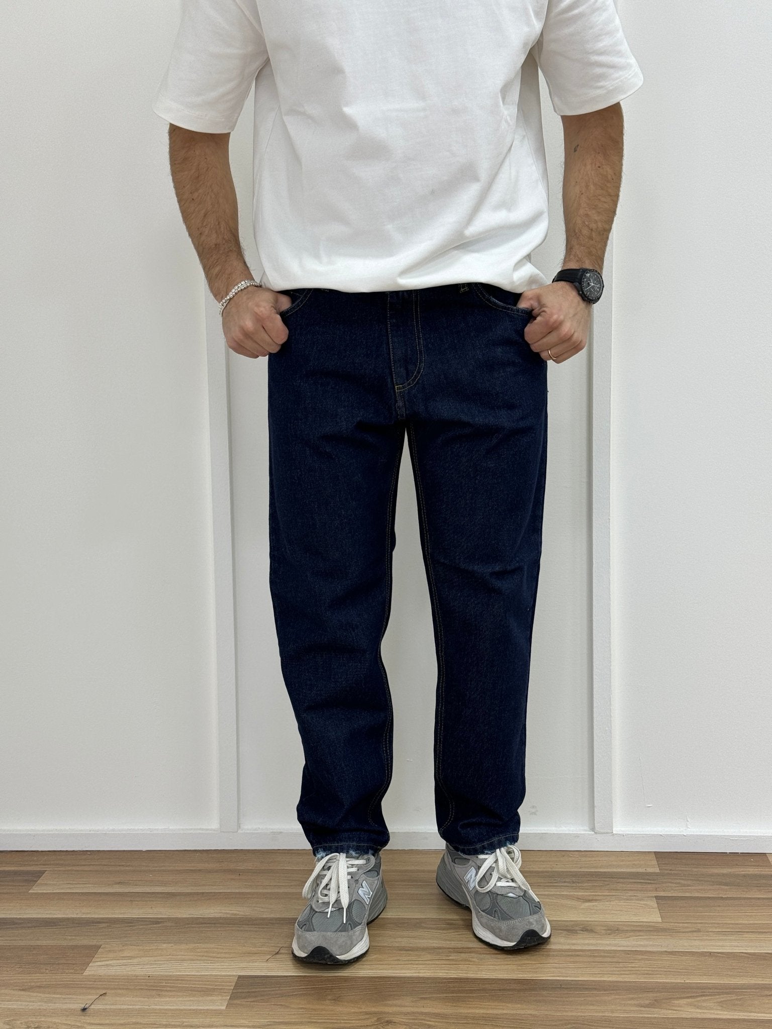 Jeans Uomo Regular Fit Lavaggio Zero - SEASON LAB